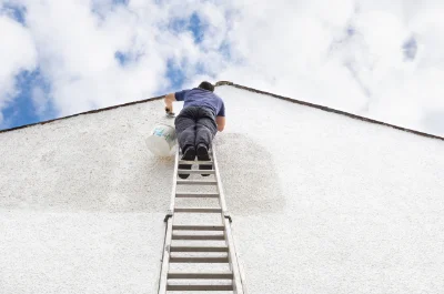 Peinture extérieure à Crouttes — façades et ravalement